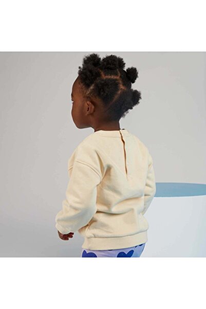 KIABI Printed sweatshirt - Grafik Edition WHITE