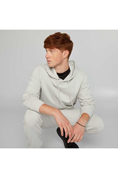 KIABI Lightweight sweatshirt fabric hoodie GREY