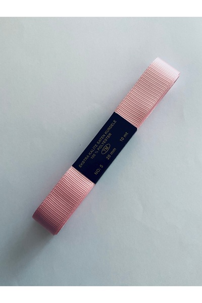 Öztürk 2cm x 10 metara Grosgrain traka svetlo roze