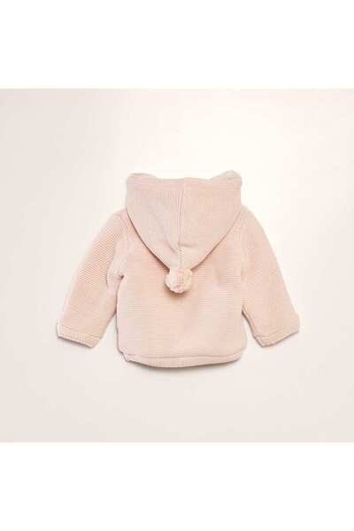 KIABI Sherpa-lined hoodie PINK