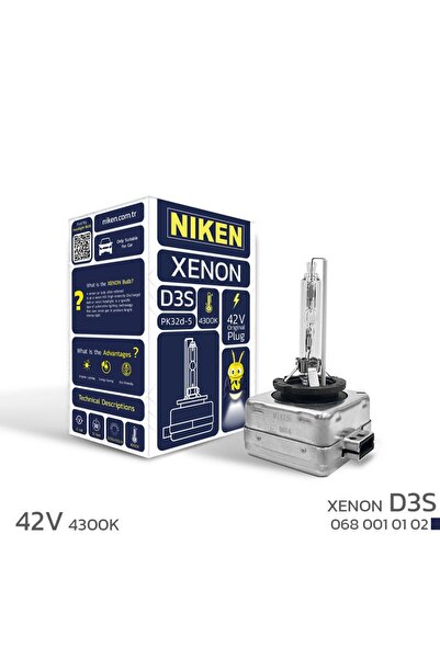 Niken D3S Xenon Far Ampulü 42V 35W 4300Kelvin