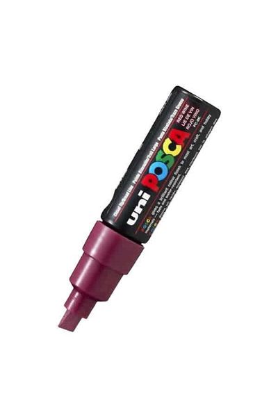 UNİ-BALL Uni-Ball Posca 8.0 - Water-Based Red Wine Poster Marker
