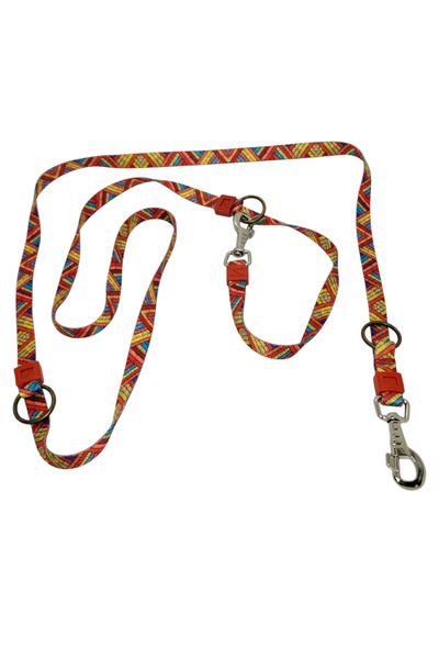 VSLT HANDMADE Medium Breed (up to 40 Kilos) Dog Walker Strap with Double Carabiner and Double Hook