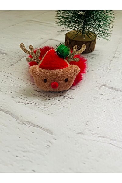 Selen Aksesuar Yeni Yıl Temalı Pofuduk Simit Toka