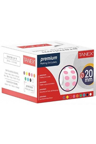 Tanex Oznaka tačke 2500 Li Jedna kutija 20 MM roza