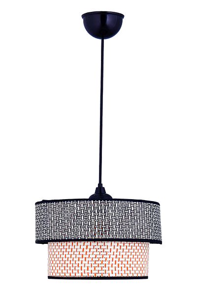 Emg DesiGn Rattan 2 Tier Cake Pendant Lamp Chandelier Children's Room Bedroom Living Room Kitchen Hall