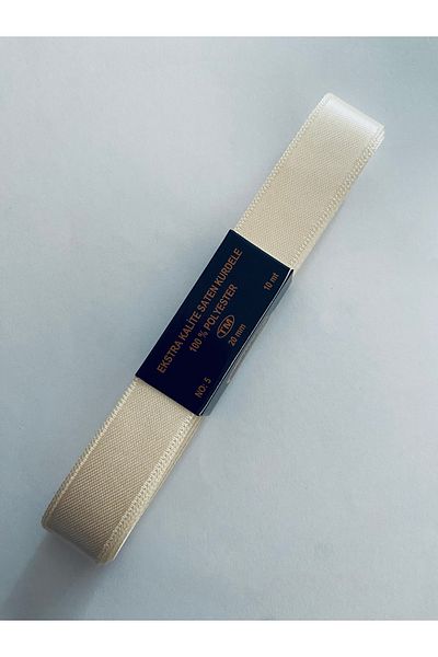 Öztürk Σατέν κορδέλα 2cm x 10μέτρα. Κρέμα