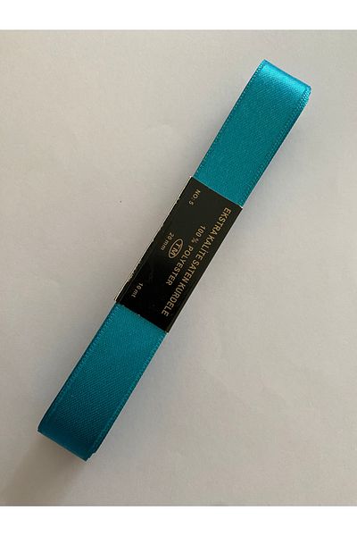 Öztürk 2cm X 10Meter Glitter Ribbon. Turquoise.