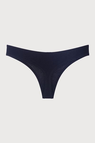 Nicoletta Women's Thong 5-Piece Panties Black