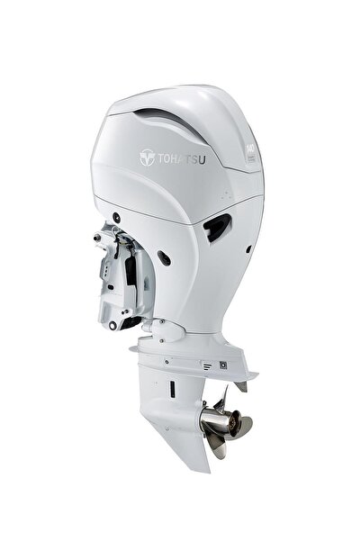Tohatsu MFS 140AW ETL Uzun Şaft Marşlı Trimli Beyaz 4 Zamanlı Deniz Motoru
