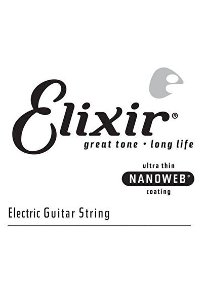 Elixir 13010 Nanoweb Tek Elektro Gitar Teli (10)