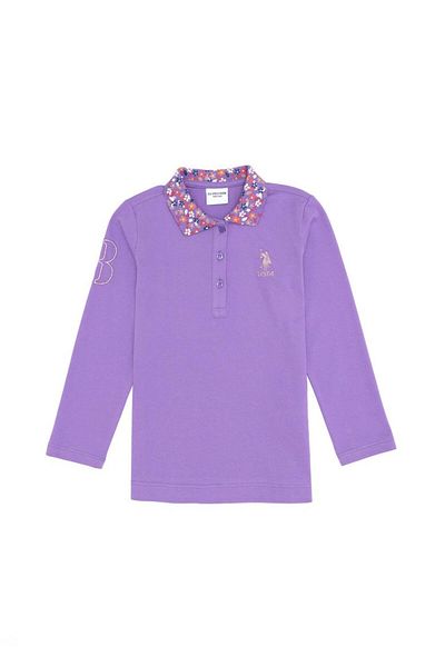 U.S. Polo Assn. Hanorac roz pentru fete
