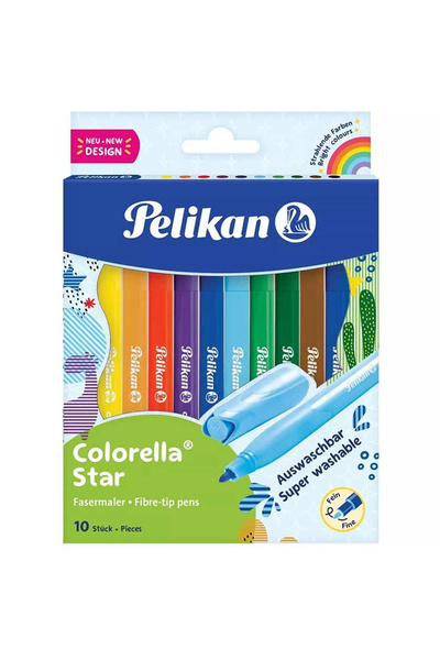 Pelikan Keçeli Kalem Colorella 10 Lu Kutu 822 299