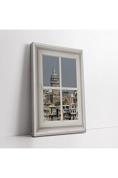 KOSS Dijital Pictură decorativă pe pânză cu vedere la turnul Galata