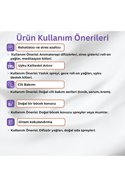 ketpure Organik İçerikli Lavanta Uçucu Yağı (10 ml) Lavandula Angustifolia Essential Oil