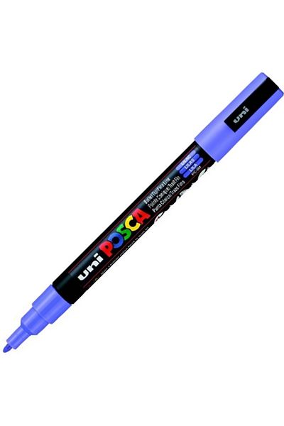 UNİ-BALL Posca 0.9-1.3 Water Based Lilac N Pc-3M Poster Marker