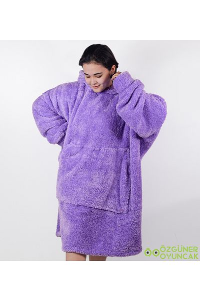 Özgüner Oyuncak Paptex Plush Wearable Fleece Blanket, Blanket Pajamas