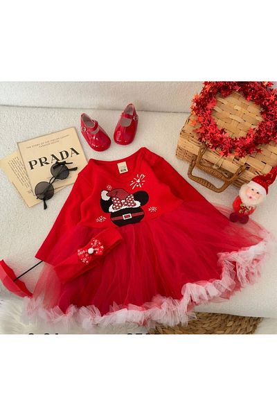 OTTO BABY New Year's Dress - Love Santa Model