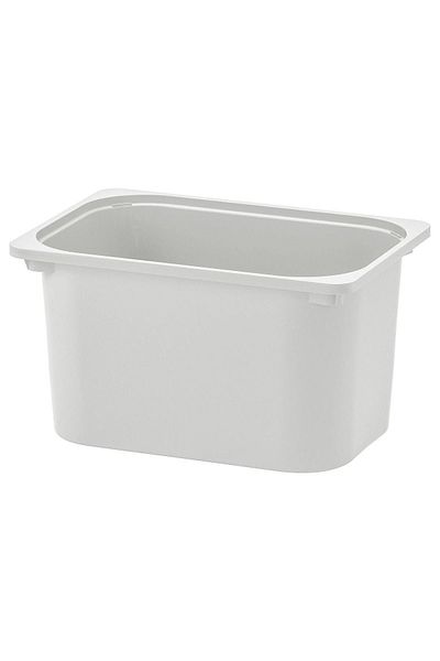 teknotrust Gray Trofast Toy Storage Box 42x30x23 CM 1 40 x 30 Toy Plastic