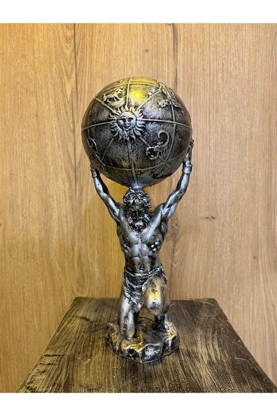 Ephesus Hediyelik Atlas Heykel Biblo 30 cm