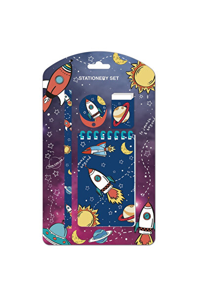 Dolphin Space Stationery Set - Spc-06048