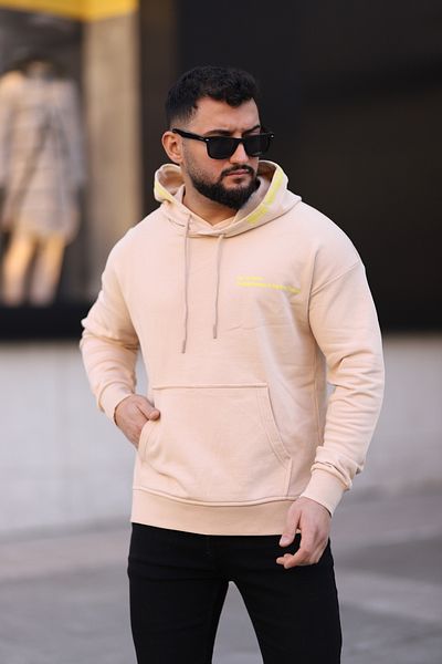 Newtime Ανδρικό φούτερ με κουκούλα Oversize Fleece