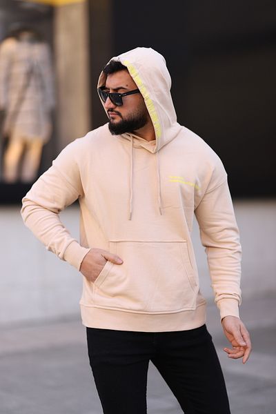 Newtime Ανδρικό φούτερ με κουκούλα Oversize Fleece