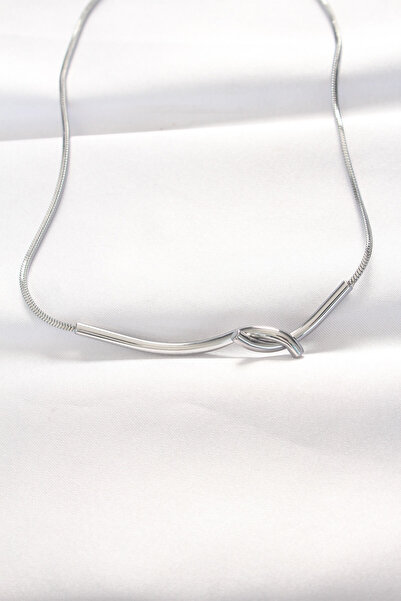 Skygo 316L Steel Silver Color Necklace - Tj-Bko8528