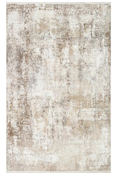 Eko Halı MONTREAL MNT 04 CREAM BEIGE Şık ve Modern Sıkı Dokuma Makine Halısı