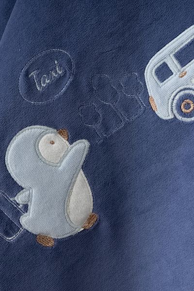 Bebitof Cotton Double Layer Fiber Filled Velvet Baby Blanket