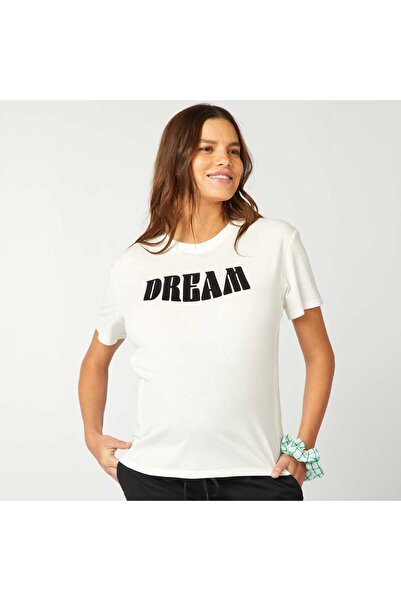 KIABI Printed nursing T-shirt WHITE