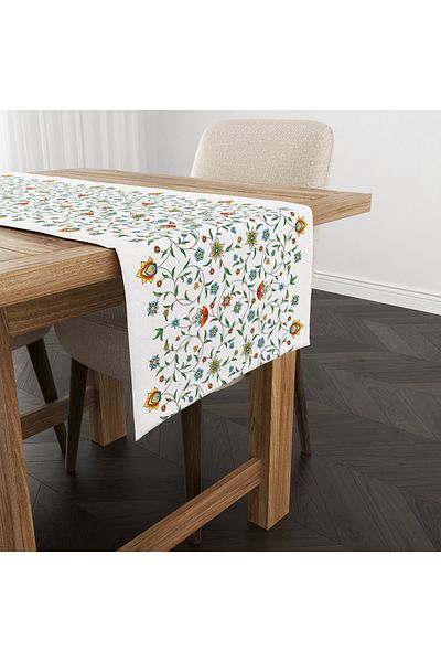 Filamente Ramadan Runner / Ramadan Pattern / Rezistent la pete - Tesatura Micropetek lavabila 140x40
