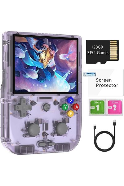 ANBERNIC RG405V Retro Video Handheld Game Console Android 12 System 4 inch IPS Touch Screen128GB TF Card