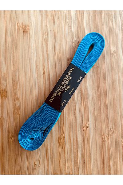 Öztürk 1cm. 10 meters. Grosgrain Ribbon. Turquoise