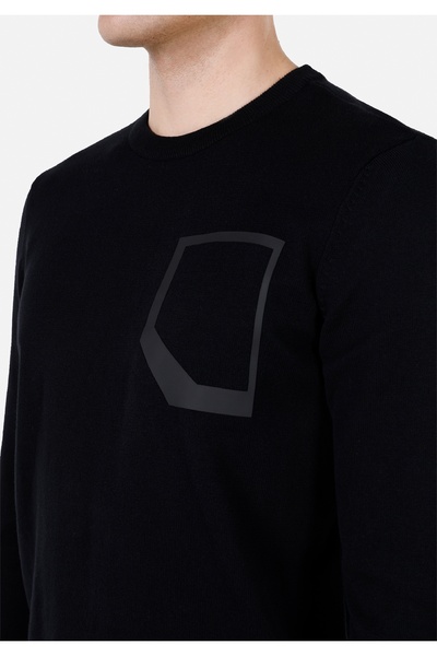 Colin's Pulover negru pentru bărbați