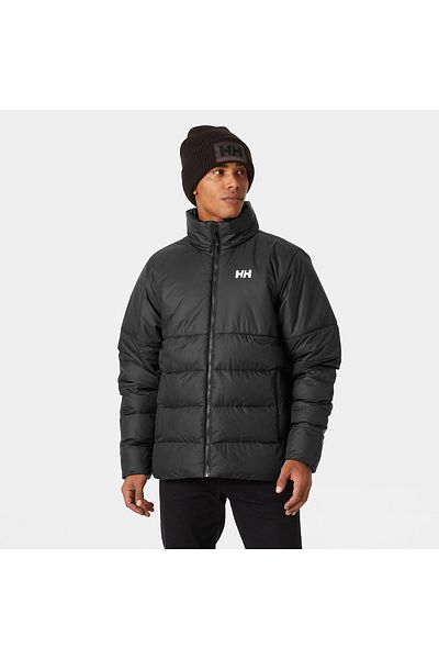 Helly Hansen Oslo Light Puffy Men's Black Stand Collar Coat