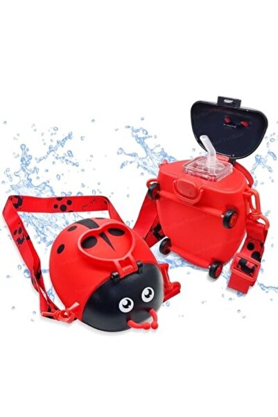 yusa stores Ladybug Water Bottle 550 ml