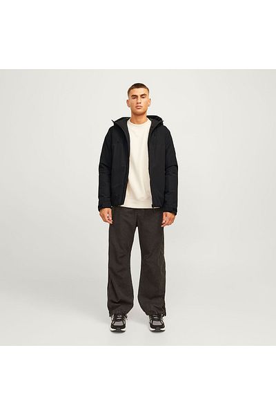 Jack & Jones Jack&Jones Aiden Transitional Men's Black Hooded Coat