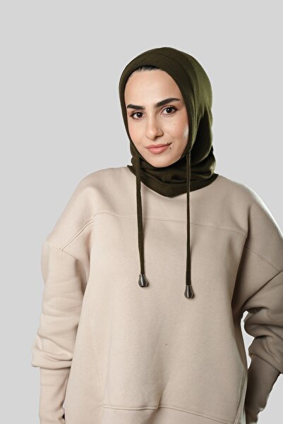 HÜRREMBONE SARAYDAN GELEN GÜZELLİK Хаккі Багджикклі Балаклава з коміром, трик...