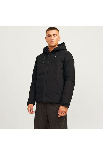Jack & Jones Jack&Jones Aiden Transitional Men's Black Hooded Coat