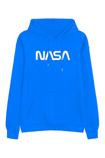 New Shine Nice-sweat-mariaa Unisex White Teddy Robot φούτερ με κουκούλα