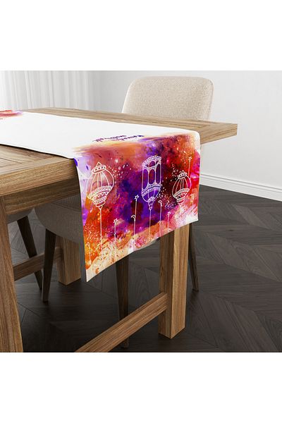 Filamente Ramadan Runner / Ramadan Pattern / Rezistent la pete - Tesatura Micropetek lavabila 140x40