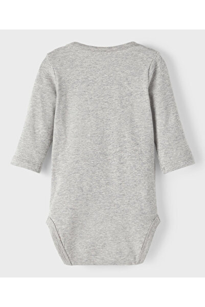 Name it Mickey Bodysuit -Grey Melange