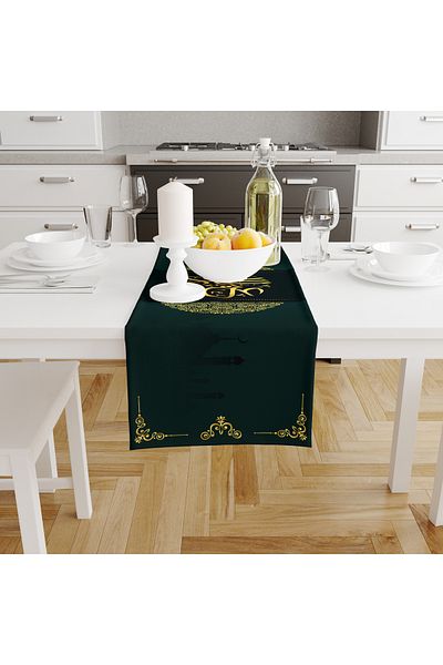 Filamente Ramadan Runner / Ramadan Pattern / Rezistent la pete - Tesatura Micropetek lavabila 140x40
