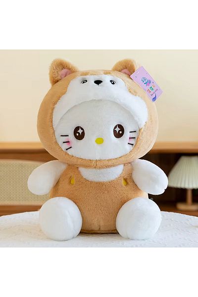 NB market Hello Kitty 35cm Plush Toy - Dog Costume, Sleeping Companion