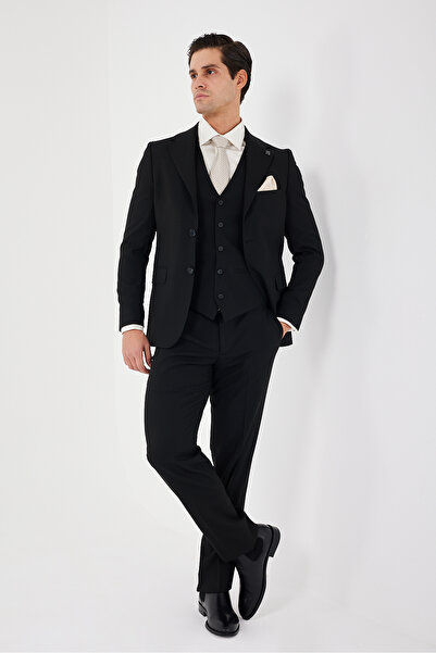 ACTUAL Erkek Takım Elbise 5032-SİYAH