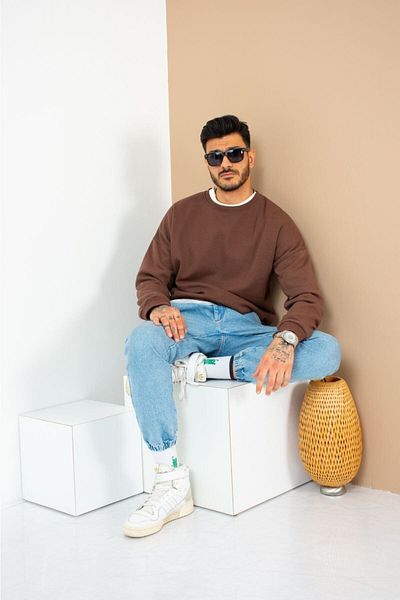 New Shine ΦΟΥΤΕΡ UNISEX CREW NECK OVERSIZE