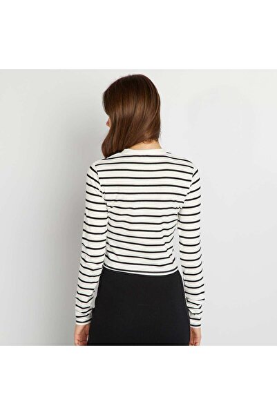 KIABI Long-sleeved T-shirt WHITE