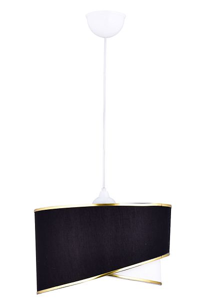 Emg DesiGn Ellipse 2 Tier Fabric Cake Chandelier Children's Room Bedroom Living Room Kitchen Hall