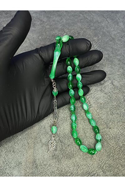 Mos Tespih Mărgele de rugăciune din chihlimbar Moire Powder